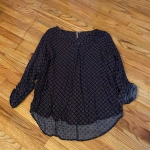 Brina & Em patterned blouse